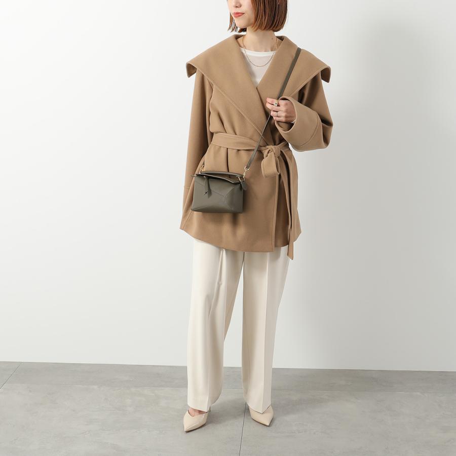 ロエベ　パズル エッジミニ　パールグレー LOEWE（ロエベ） ショルダーバッグ PUZZLE EDGE MINI パズル エッジ