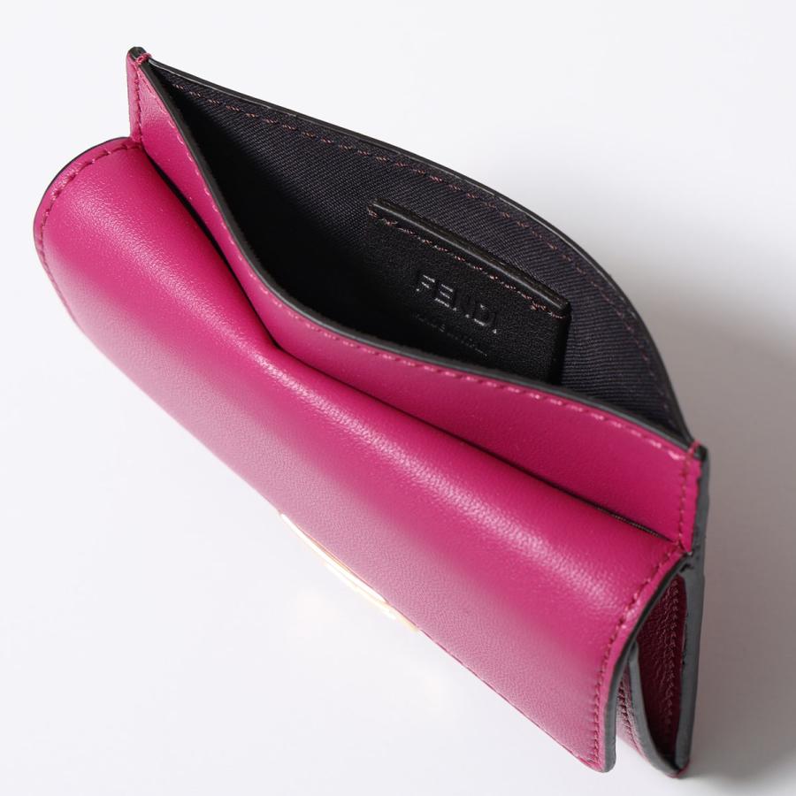 FENDI / フラグメントケース/レザー/BEG/レディース/使用感有 FENDI（フェンディ） コインケース CC CASE FLAT TASCA 8M0423 AAJD
