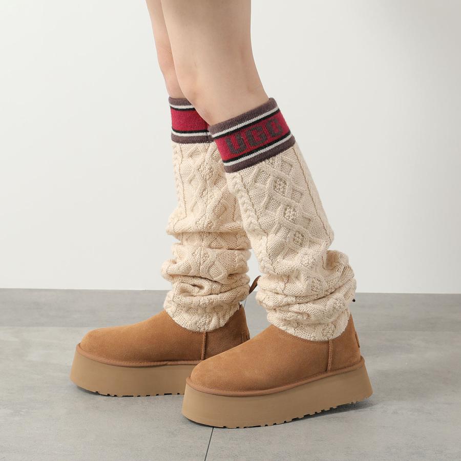 UGG（アグ） ロングブーツ W CLASSIC SWEATER LETTER TALL クラシック