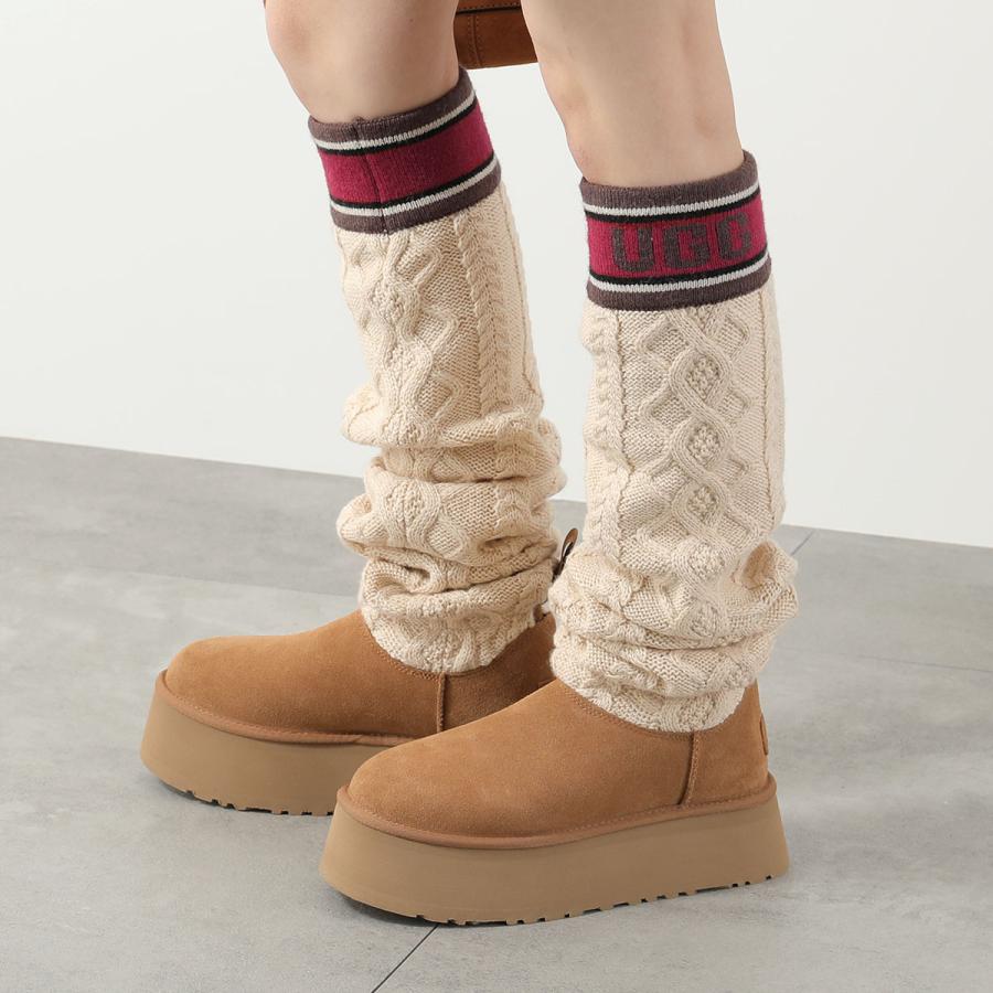 UGG（アグ） ロングブーツ W CLASSIC SWEATER LETTER TALL クラシック