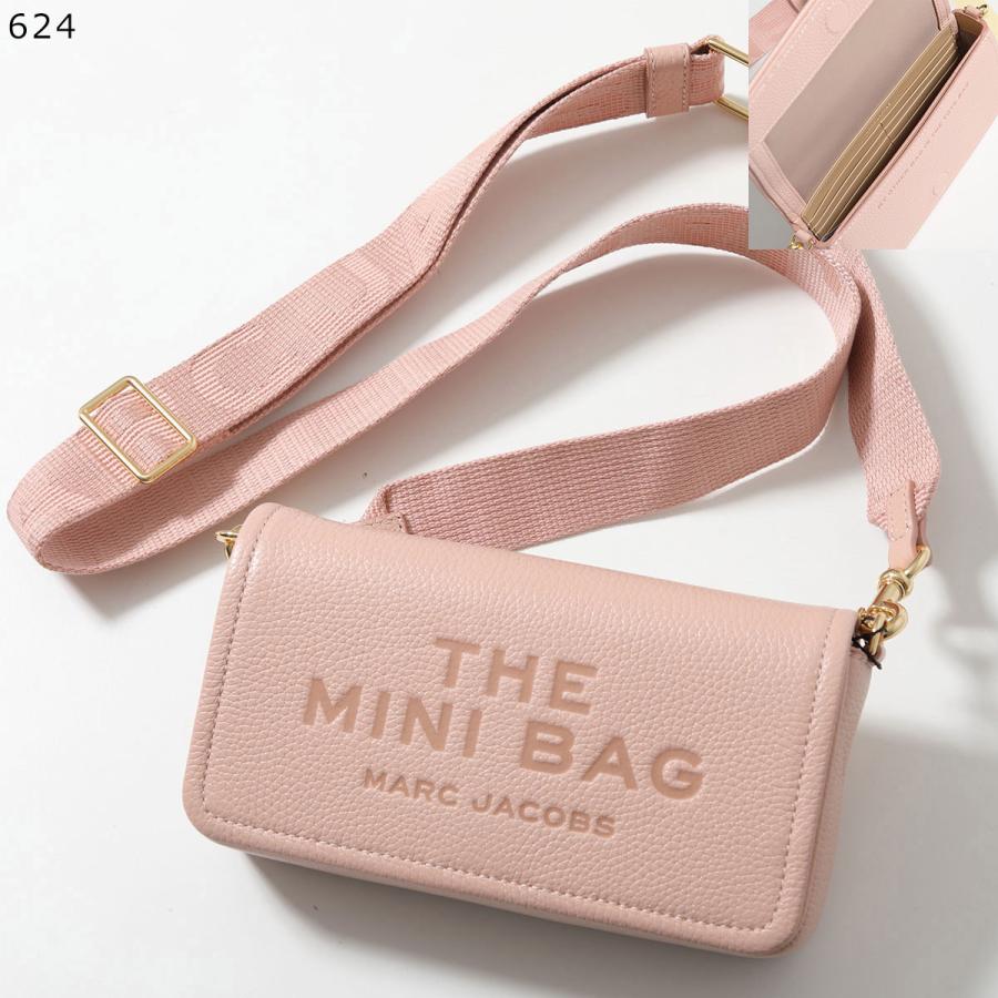 MARC JACOBS マークジェイコブス/THE MINI BAG/レザーショルダーバッグ/ベージュピンク/SAランク/18【中古】 マーク ジェイコブス、スタイリッシュなクロスボディバッグ「THE MINI