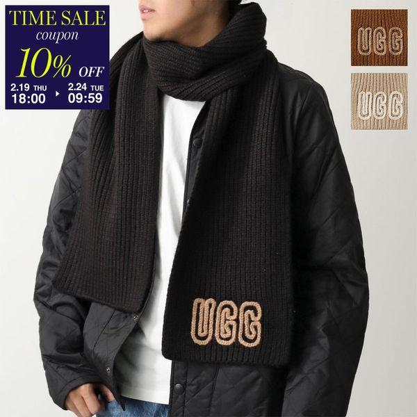 UGG（アグ） マフラー W CHUNKY CRAFTED RIB SCARF 102787 メンズ リブ