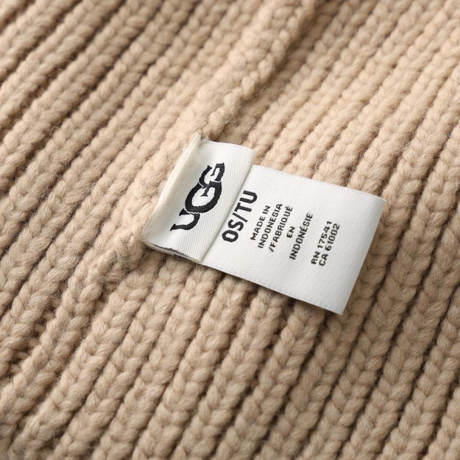 【売り切れ続出！大人気カラー】新品・未使用　UGG/アグ ニット帽 102345 UGG（アグ） ビーニー ニット帽 帽子 ロゴ チャンキー レディース