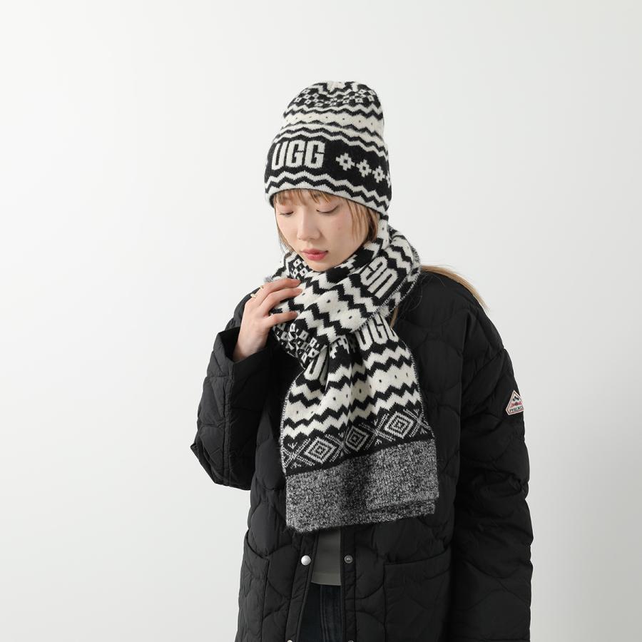 UGG ニット帽　ビーニー　ブラック UGG】ニット帽 レディース ニットキャップ ニット ビーニー (UGG