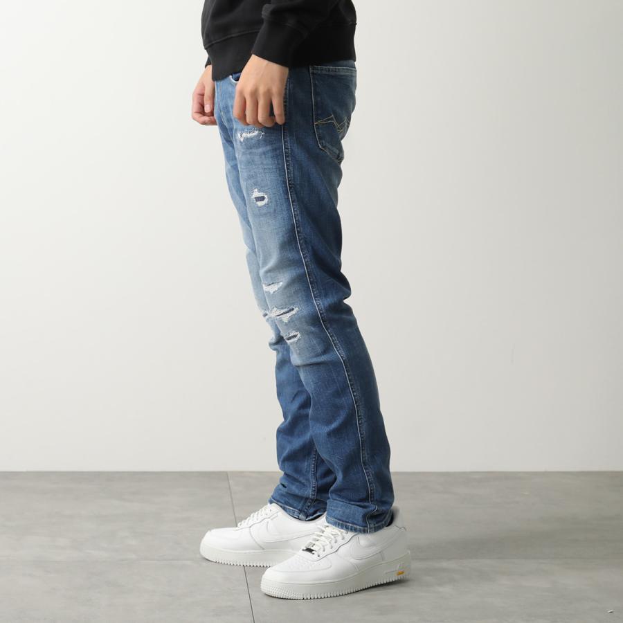 REPLAY リプレイ 新品 デニム ジーンズ Gパン ストレート　33 REPLAY（リプレイ） ジーンズ 10.5 OZ DARK INDIGO SUPER STRETCH