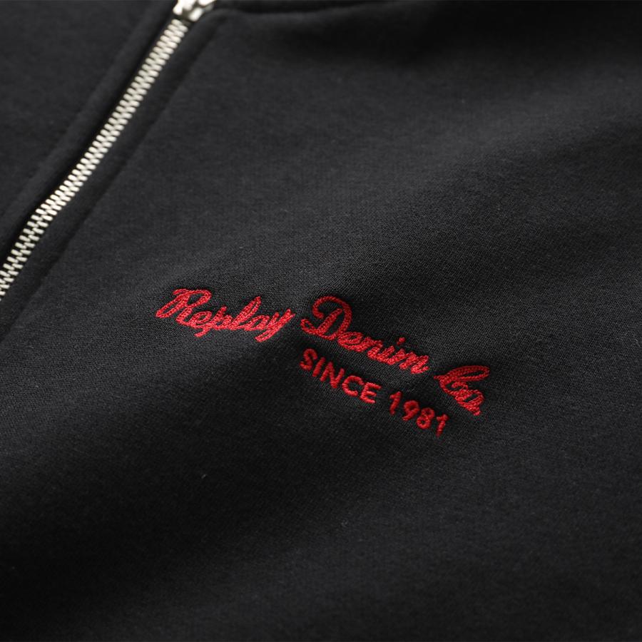 REPLAY（リプレイ） ジップアップスウェット COTTON FLEECE M3181 000