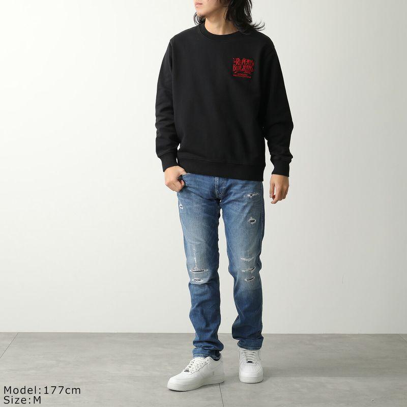 REPLAY（リプレイ） スウェットシャツ COTTON FRENCH TERRY FLEECE