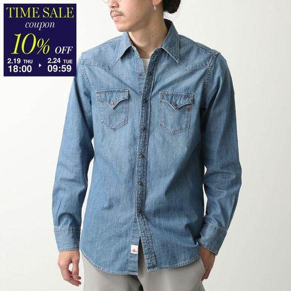 REPLAY（リプレイ） デニムシャツ 6.5 OZ DEEP BLUE DENIM M4023T 000