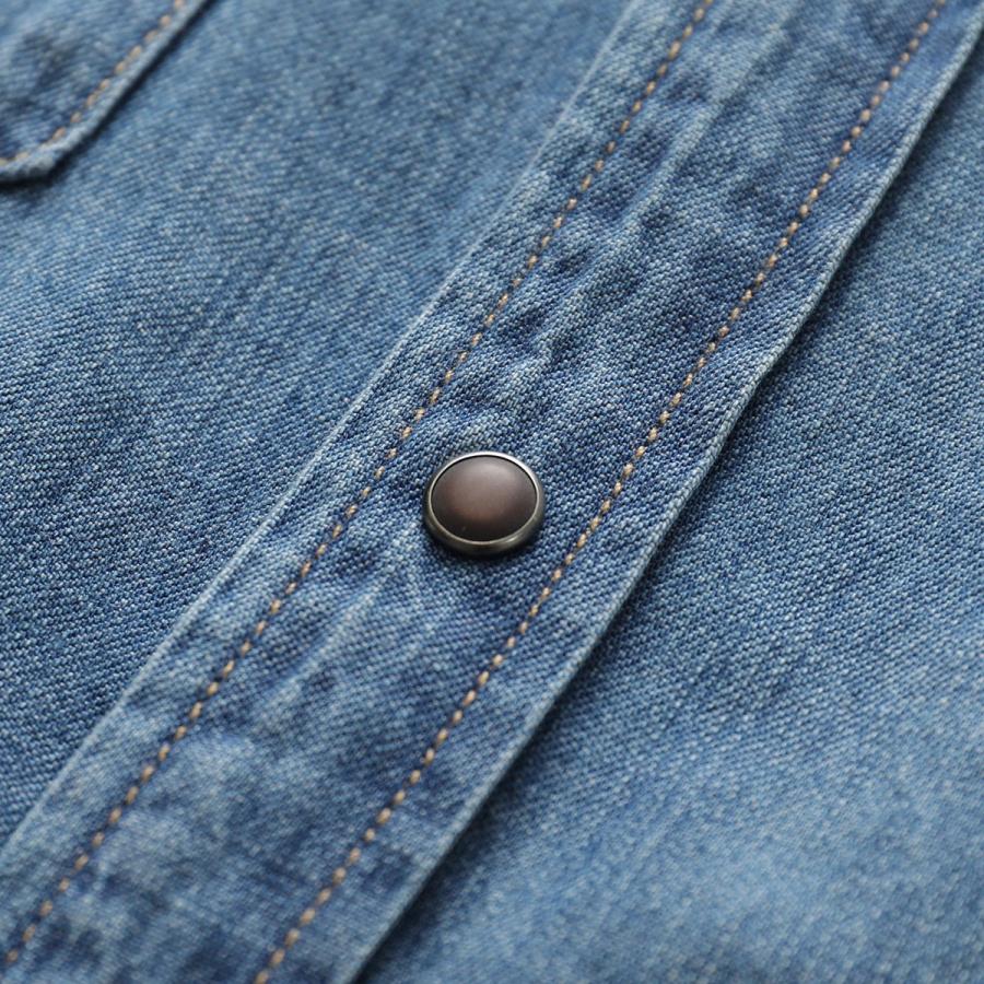 REPLAY（リプレイ） デニムシャツ 6.5 OZ DEEP BLUE DENIM M4023T 000