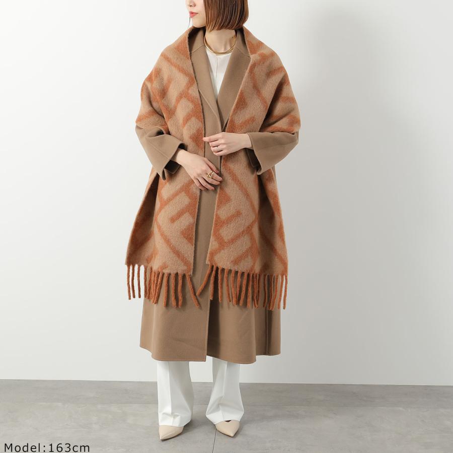 FENDI（フェンディ） マフラー FXT460 AYKQ レディース FFロゴ FF柄