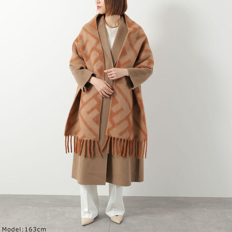 FENDI（フェンディ） マフラー FXT460 AYKQ レディース FFロゴ FF柄
