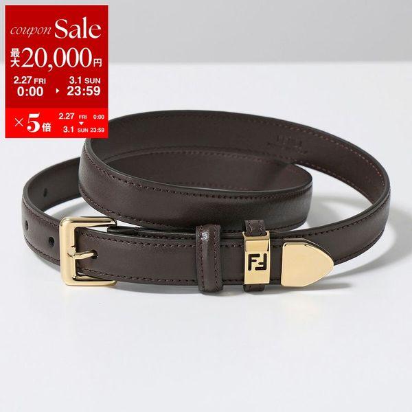 FENDI（フェンディ） ナローベルト 8C0740 ASUO レディース レザー