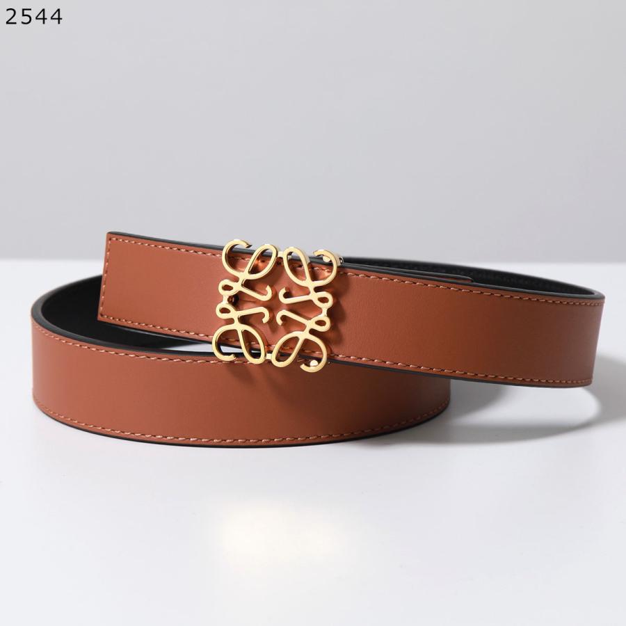 LOEWEレザーベルト LOEWE（ロエベ） ベルト ANAGRAM REV 2.8 CM BELT アナグラム