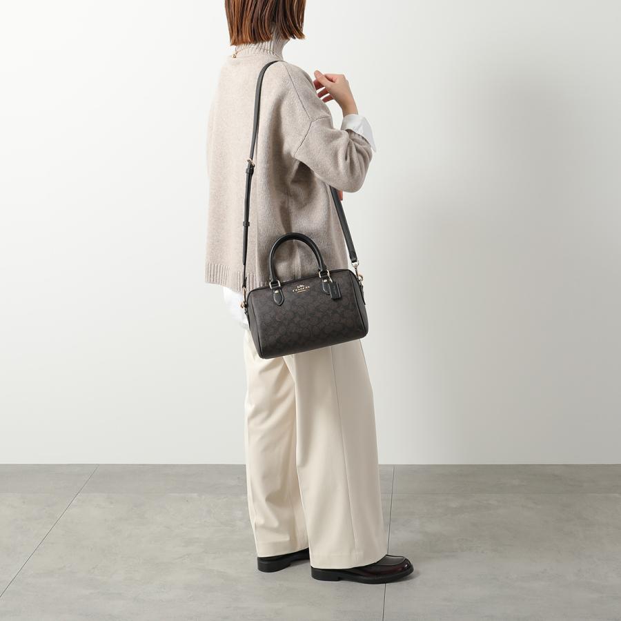 COACHショルダー　ローワンサッチェルボストンバッグ ショルダーバック COACH（コーチ） ハンドバッグ ROWAN SATCHEL ローアン サッチェル