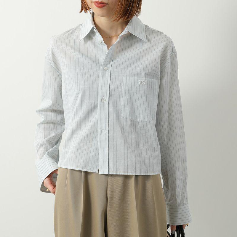 CELINE（セリーヌ） クロップドシャツ 2C8370771.GAQ4 レディース