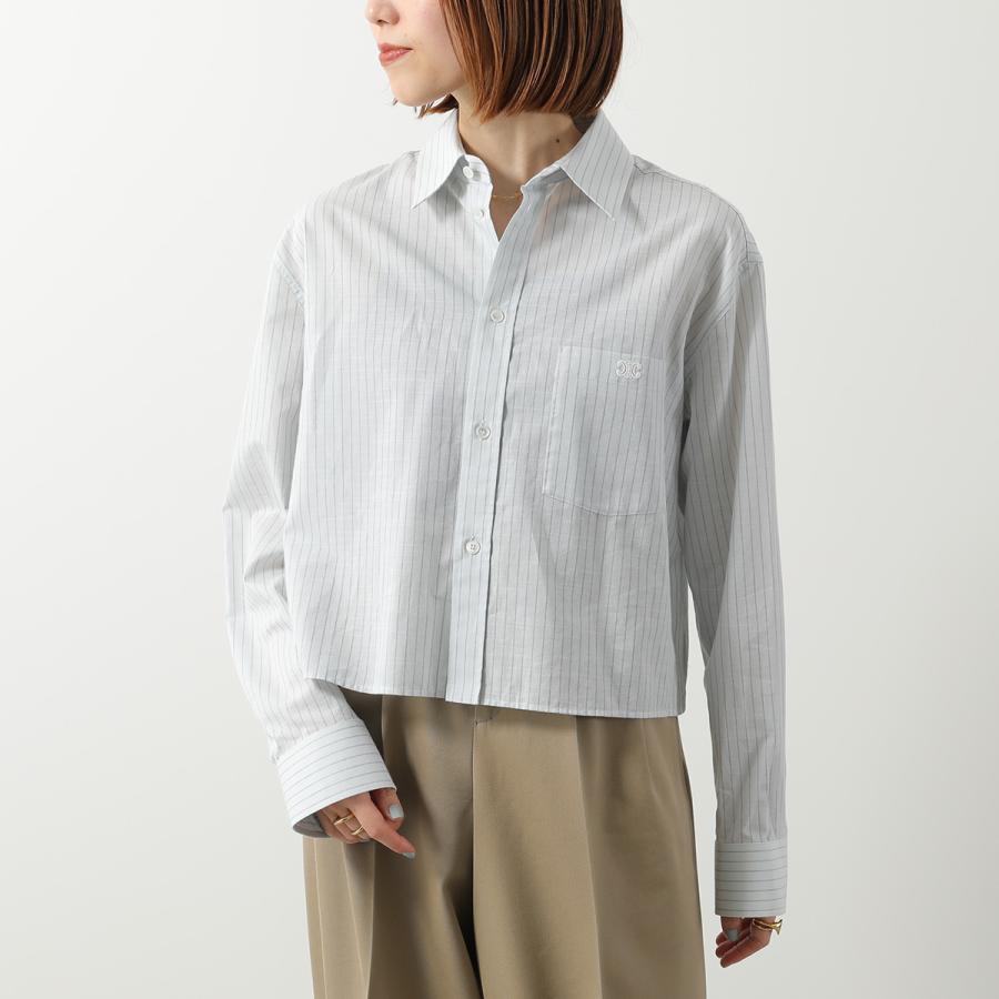 CELINE（セリーヌ） クロップドシャツ 2C8370771.GAQ4 レディース