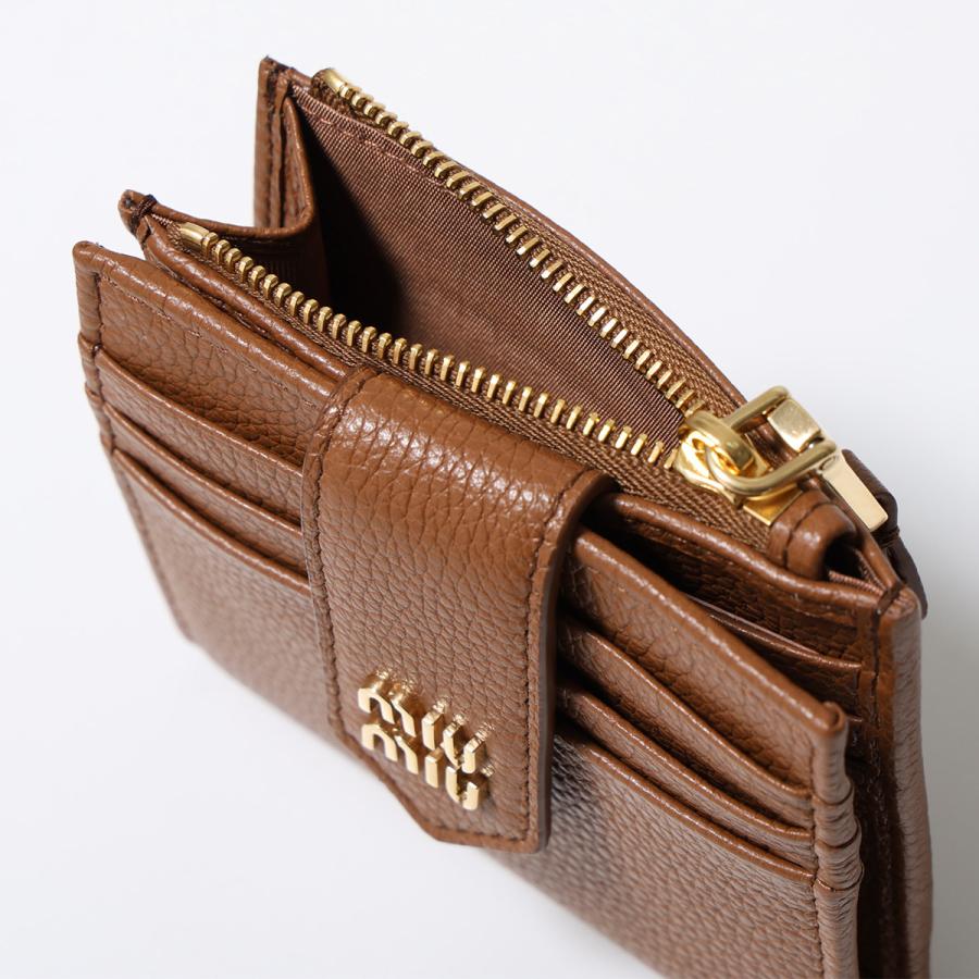 miu miu（ミュウミュウ） 二つ折り財布 5ML047 ADT7 レディース レザー