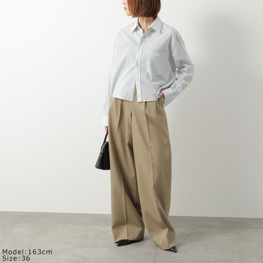 新品未着用【セリーヌ】ツープリーツパンツ CELINE（セリーヌ） プリーツパンツ RP07B0333.02GQ レディース