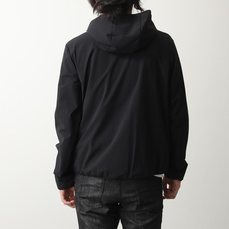 MONCLER GRENOBLE モンクレール グルノーブル ライトダウンジャケット 8G00032 89ALV メンズ ジップアップ ナイロン切り替え ハイブリットジャケット 999の画像