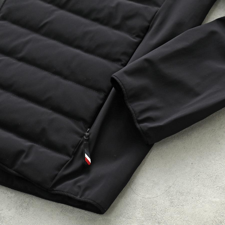 MONCLER GRENOBLE モンクレール グルノーブル ライトダウンジャケット 8G00032 89ALV メンズ ジップアップ ナイロン切り替え ハイブリットジャケット 999の画像