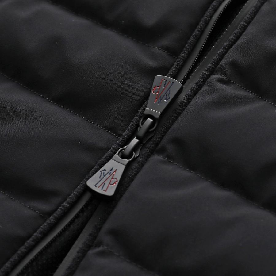 MONCLER GRENOBLE モンクレール グルノーブル ライトダウンジャケット 8G00032 89ALV メンズ ジップアップ ナイロン切り替え ハイブリットジャケット 999の画像
