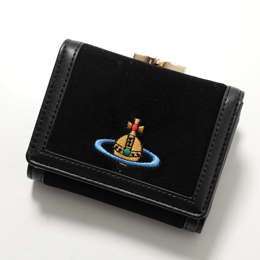 3つ折りミニ財布 Vivienne Westwood 名入れ】 ヴィヴィアン 三つ折り財布 レディース 財布 三つ折り ミニ