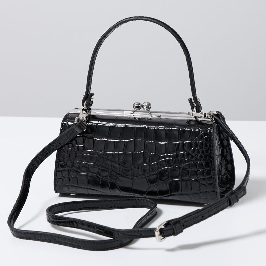 超希少✨ ヴィヴィアンウエストウッド ハンドバッグ ハミルトン レザー ブラック 日本限定】EXECUTIVE スクエアトートバッグM(ブラック)（レディース