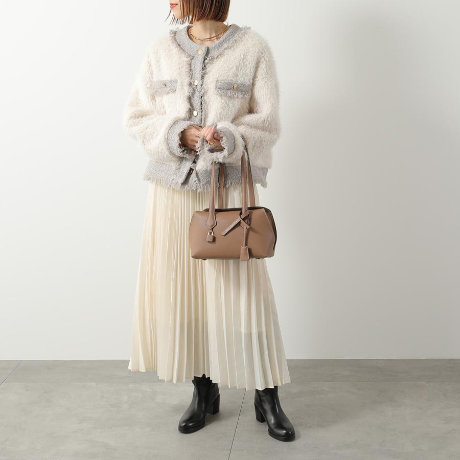 【美品】mica della vella レザーハンドバッグ mica della valle（ミカデラヴァッレ） ショルダーバッグ Monica