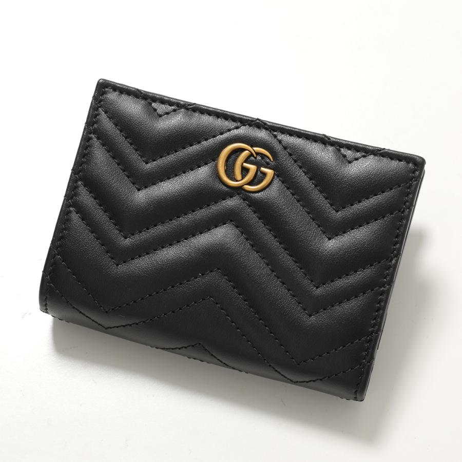 【美品】グッチ GGマーモント キルティング2つ折り財布 楽天市場】グッチ 財布 レディース 二つ折り財布 GGマーモント 466492