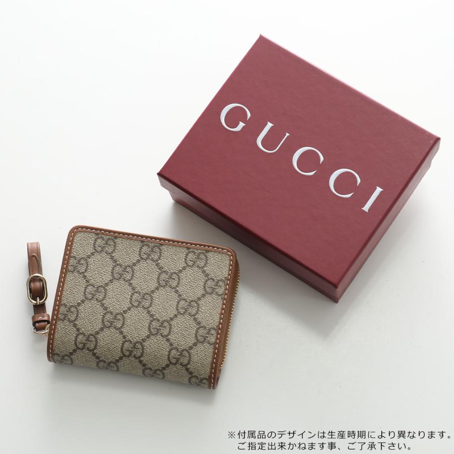 GUCCI（グッチ） 二つ折り財布 819131 FAD6L レディース ミニ財布 GG