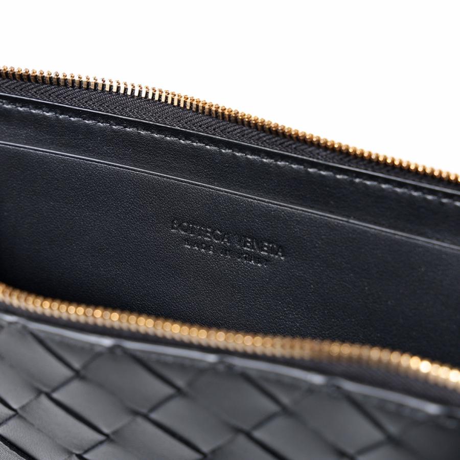 BOTTEGA VENETA ボッテガヴェネタ L字ファスナー長財布 689526 V3UH2 メンズ イントレチャート レザー 小銭入れあり 8425 689526V3UH28425の画像
