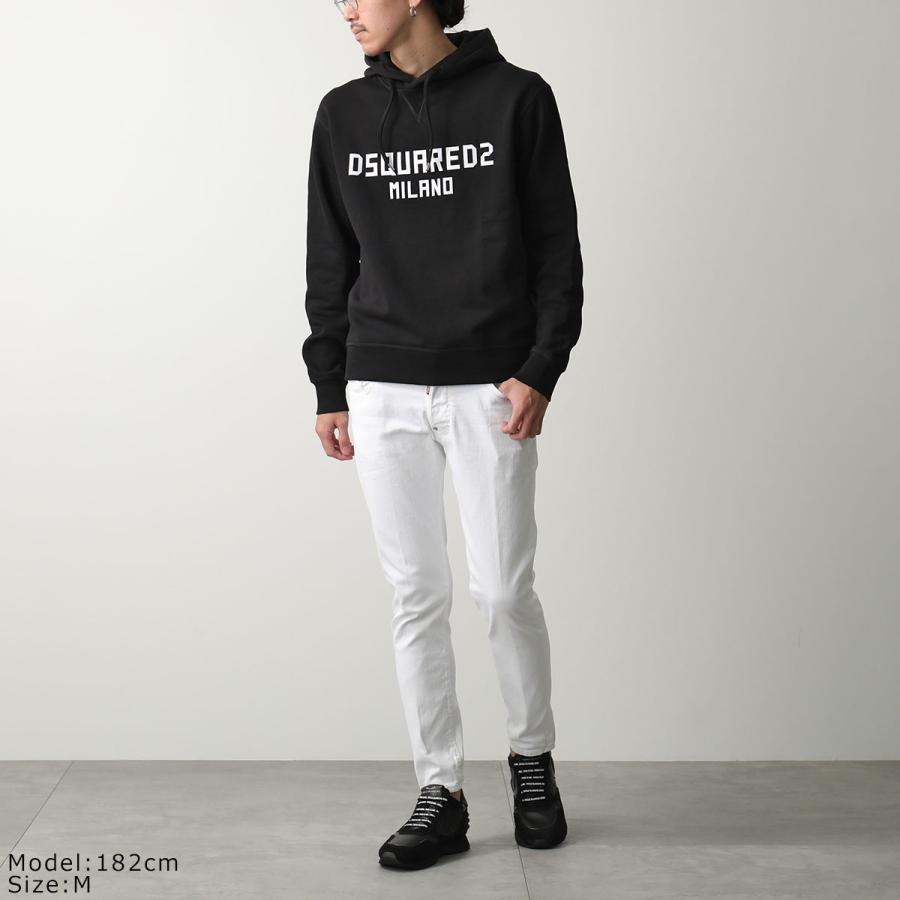 最終値下げ‼️【DSQUARED2】ディースクエアード プリントスウェット 人気 DSQUARED2（ディースクエアード） トレーナー スウェット メンズ ロゴ