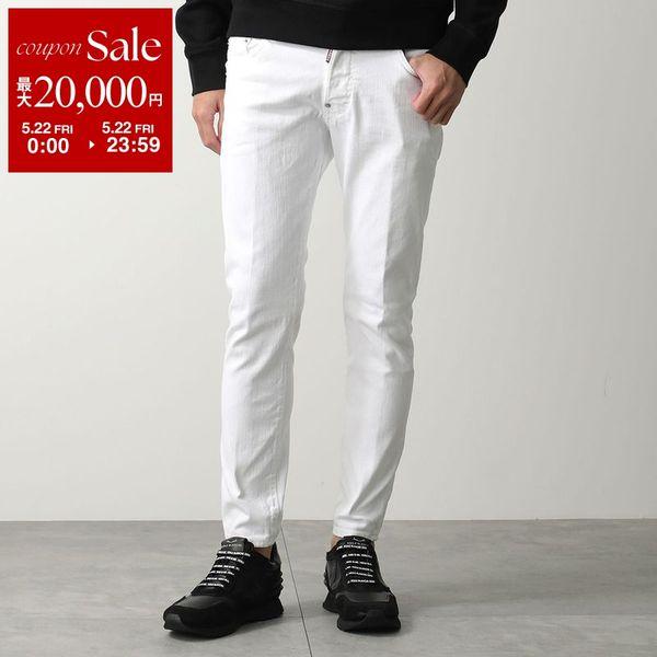 DSQUARED2 ディースクエアード ジーンズ SKATER JEAN スケーター S74LB1491 S39781 メンズ デニムパンツ スリム ジーパン ストレッチの画像