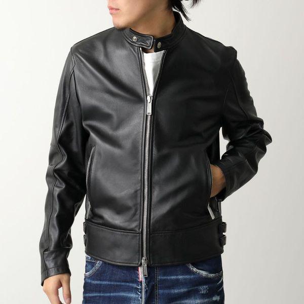 DSQUARED2（ディースクエアード） レザージャケット Biker Bomber