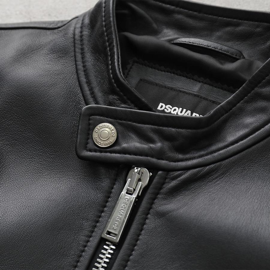 DSQUARED2（ディースクエアード） レザージャケット Biker Bomber