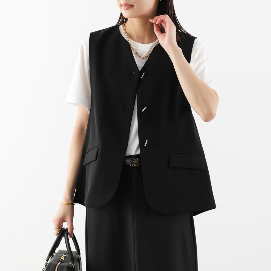 CHIGNON（シニヨン） ベスト 4956-443MK レディース フレア Vネック