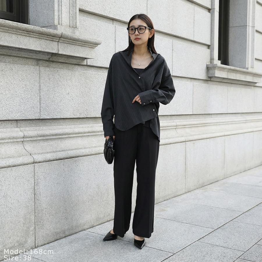 Mewl（ミュール） フレアパンツ M254-33051 レディース ジョーゼット