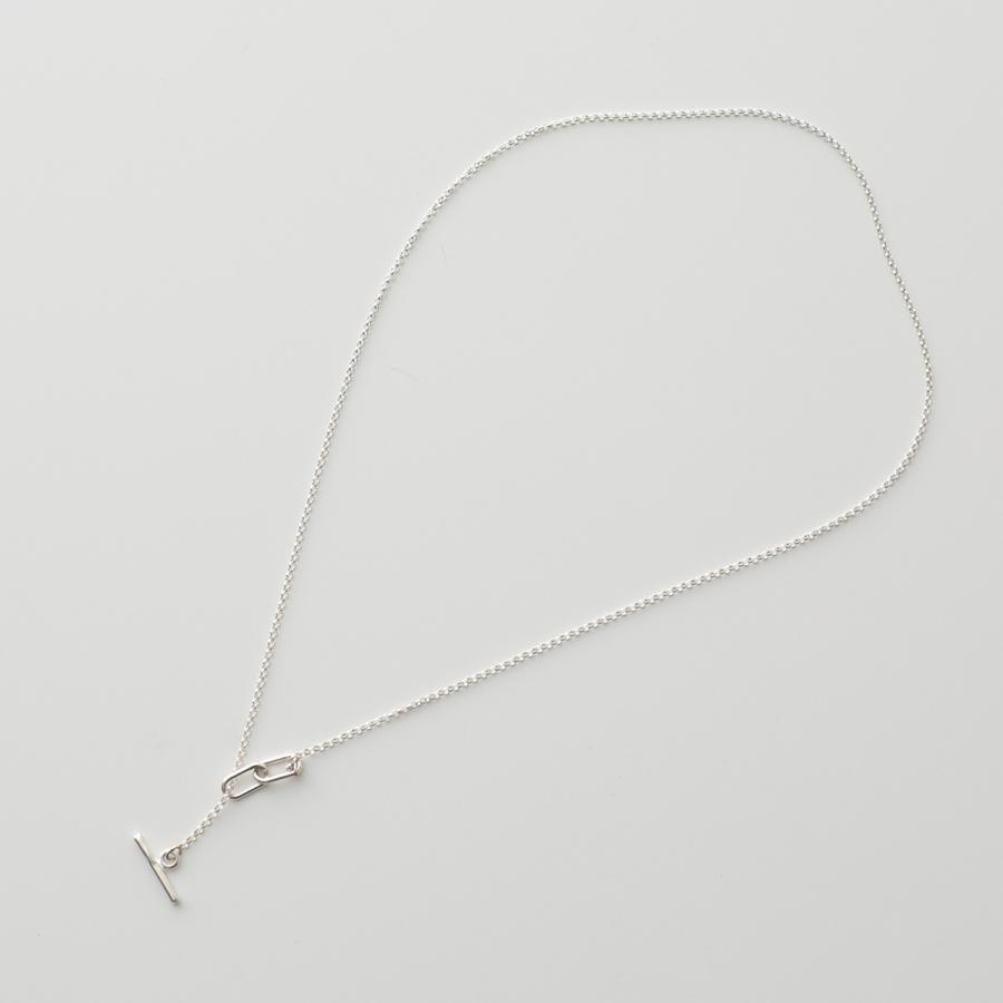 LAPUIS ラピュイ ネックレス Ring Chain necklace 254-220118 レディース ペンダント アクセサリー silver925 シルバー925 カラー2色の画像