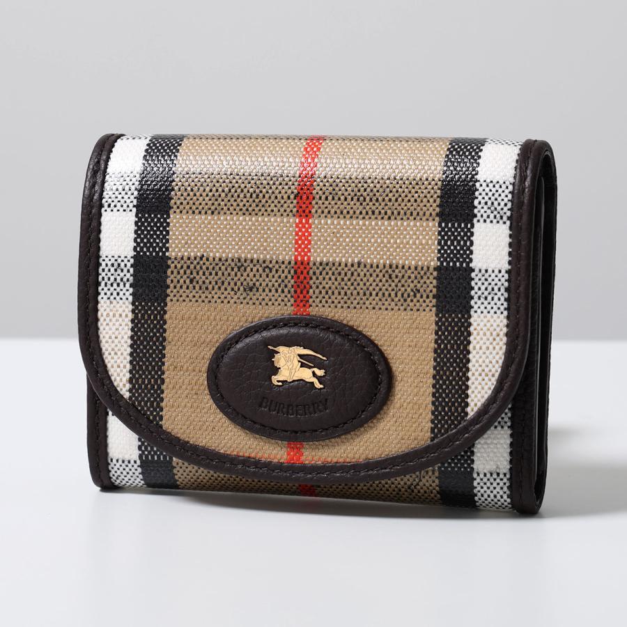 ！美品！　Burberry コンパクト財布　ケース　折り財布 BURBERRY（バーバリー） 三つ折り財布 HIGHLANDS COMPACT ハイランド