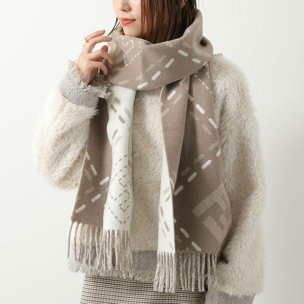 FENDI（フェンディ） マフラー FXT462 AYKU レディース FFロゴ FF柄