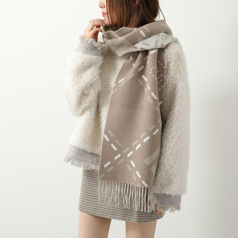 FENDI（フェンディ） マフラー FXT462 AYKU レディース FFロゴ FF柄