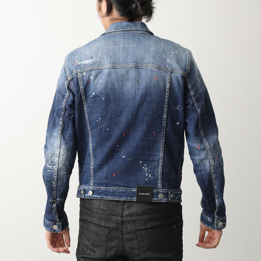 さらに限定値下げ！DSQUARED2　デニムジャケット ディースクエアード(Dsquared) デニム メンズデニムジャケット | 通販