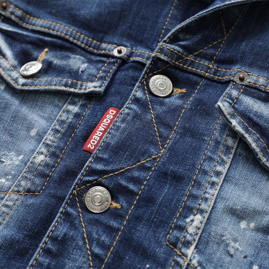 DSQUARED2（ディースクエアード） デニムジャケット DAN JEAN JACKET