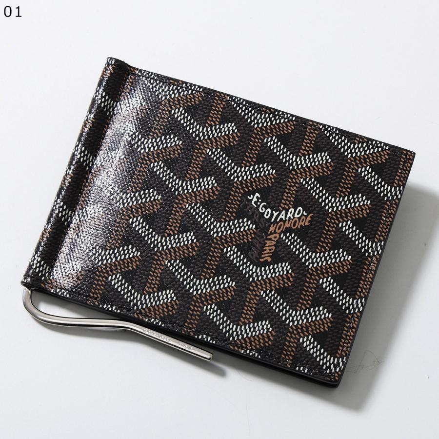 GOYARD ゴヤール 二つ折財布 小銭入れ 黒 美品 GOYARD（ゴヤール） 二つ折り財布 SAINT THOMAS サン・トマ メンズ