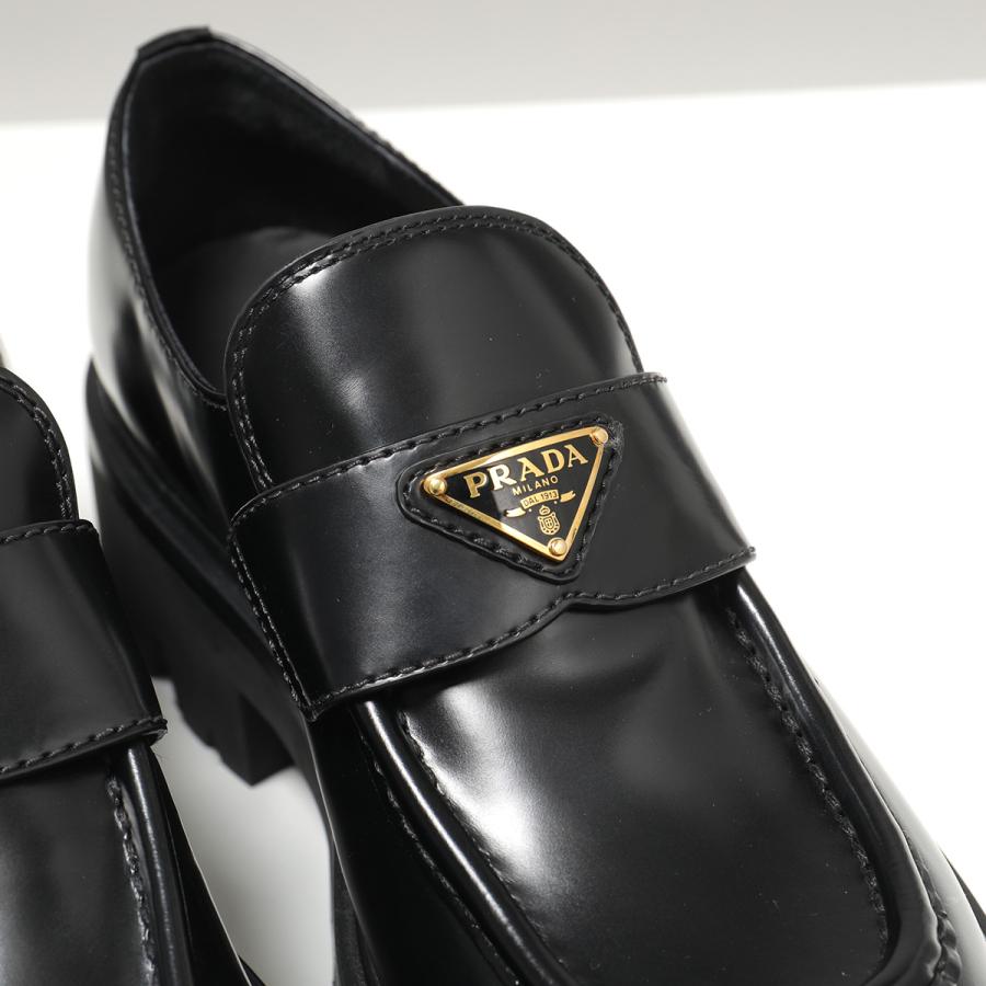 PRADA（プラダ） ローファー 1D185O 055 レディース ブラッシュド