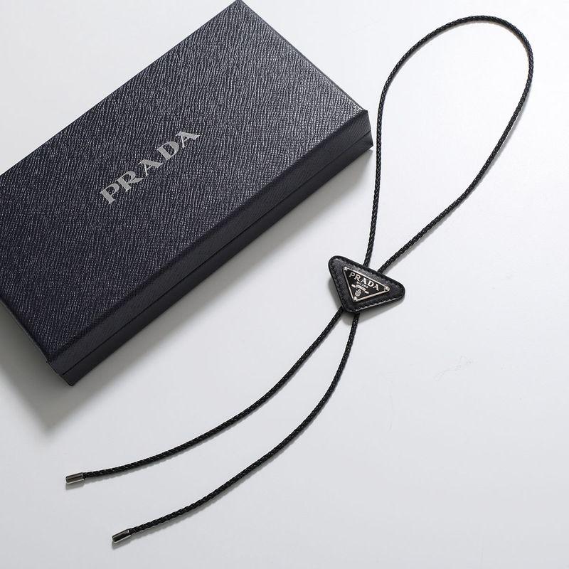 PRADA（プラダ） ボロタイ 2IC129 038 メンズ トライアングルロゴ