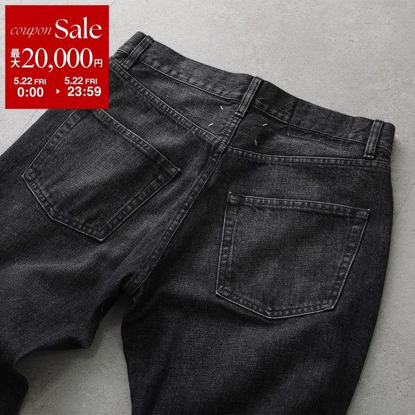 MAISON MARGIELA メゾンマルジェラ ジーンズ S67LA0043 M30036 メンズ デニムパンツ ストレートパンツ ボタンフライ コットン 962の画像