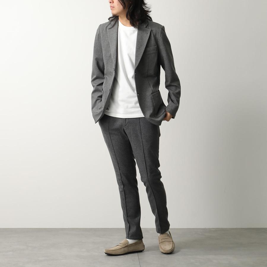 TOD'S(トッズ) シティゴンミーニ (グレー) 6 1/2 Man グレー T タイムレス シティ ゴンミーノ レザー モカシン