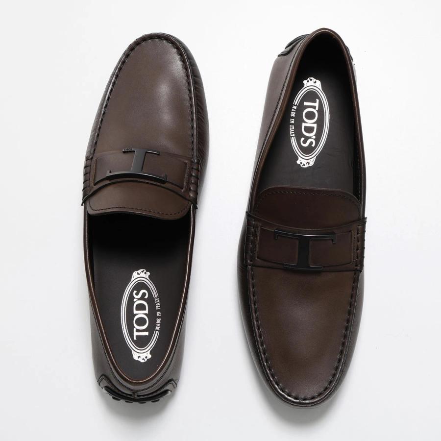 TOD’S トッズ シティ　ゴンミーニ XXM42C00050WNCB999 ローファー レザー ブラック メンズ 25 ドライビングシューズ【古着】【中古】 TOD'S（トッズ） TODS ローファー CITY GOMMINO シティ ゴンミーニ