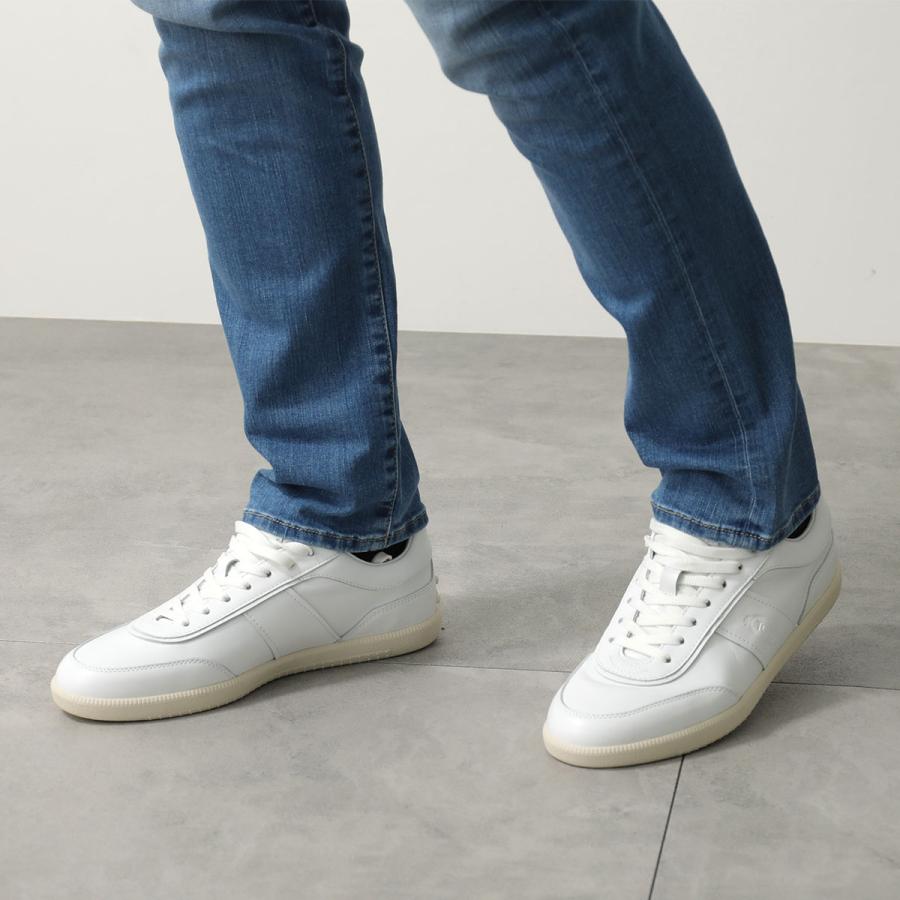 なまけもの 　TOD’S オールレザー ローカットスニーカー 8 1/2 TOD'S（トッズ） TODS スニーカー XXM68C0DP30OV7 メンズ レザー